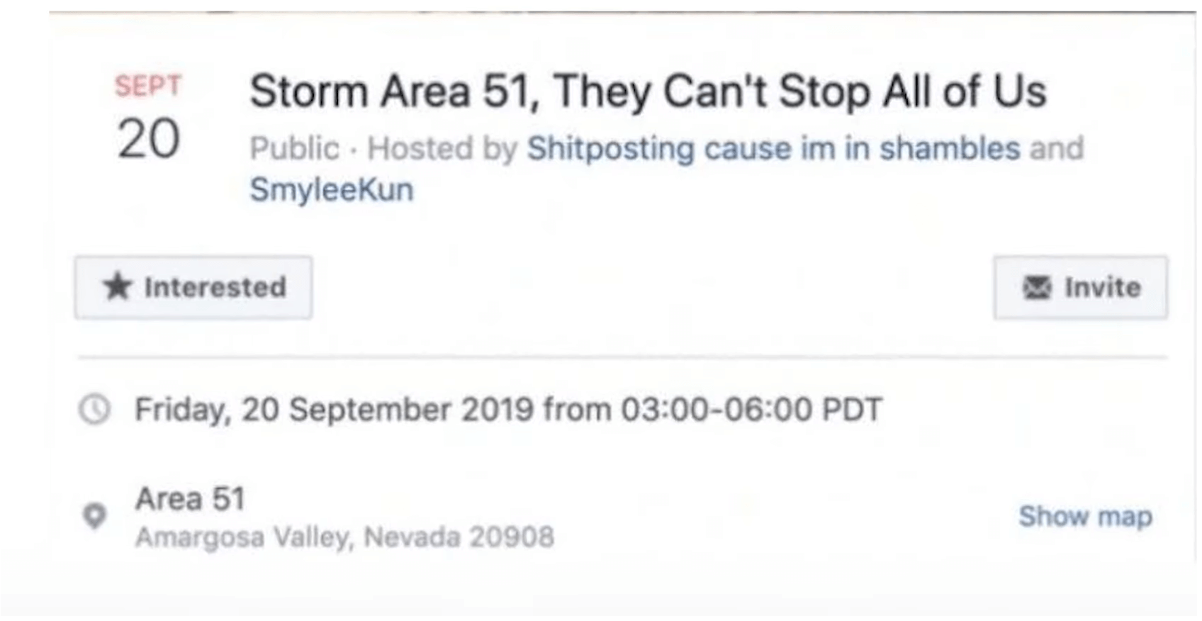 Lets storm area 51