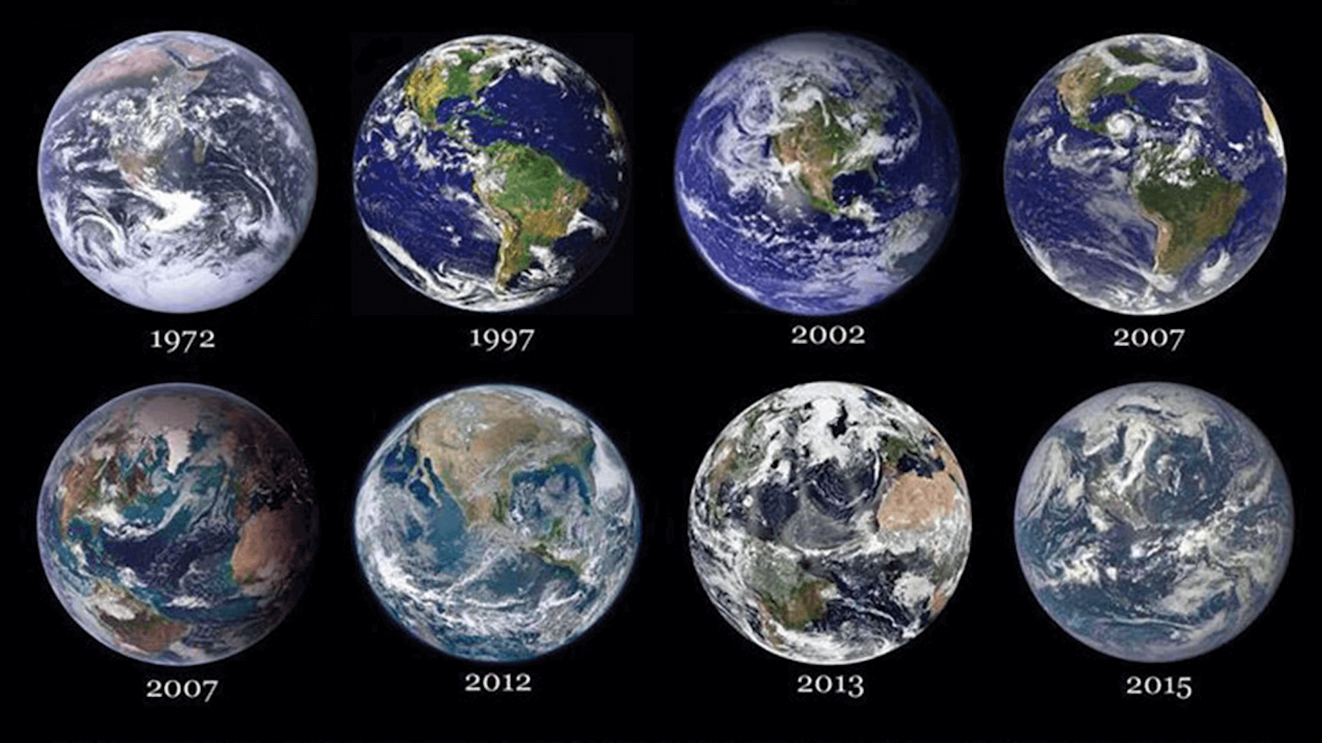 NASA orbitting earth in various time interval