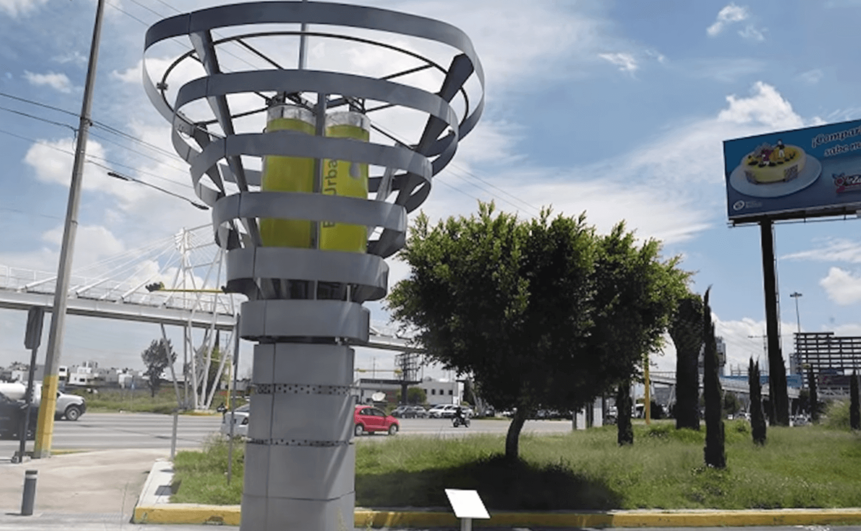 artificial trees to combat air pollution